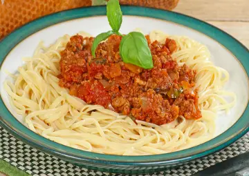 Vegan Spaghetti Bolonez
