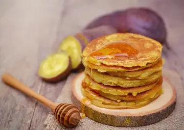 Tatlı Patatesli Pancake